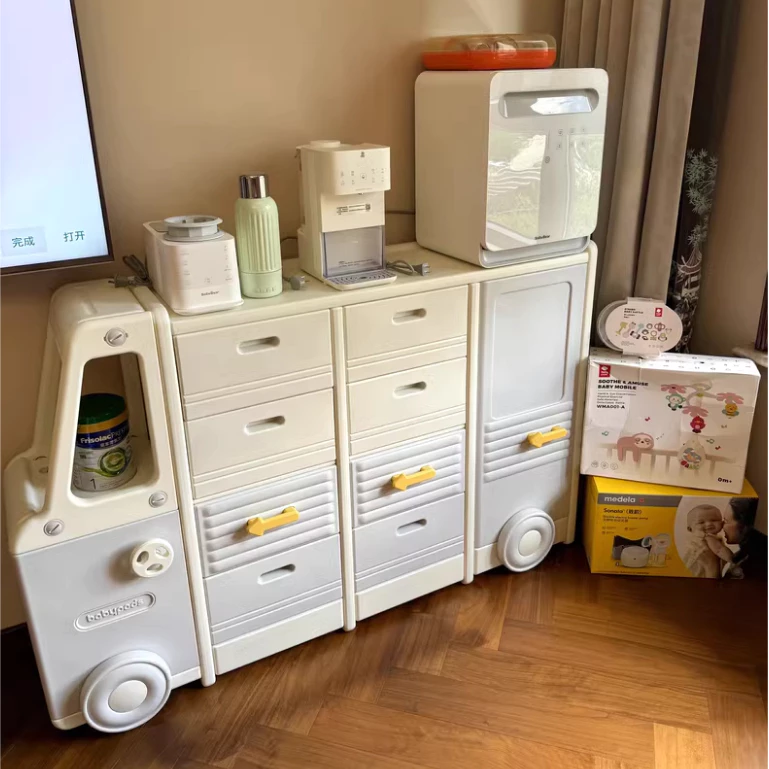 Tủ nhựa để đồ, quần áo, đồ chơi cho bé, tủ mẹ bỉm Babypods mẫu VAN S3 - Hình ảnh 6