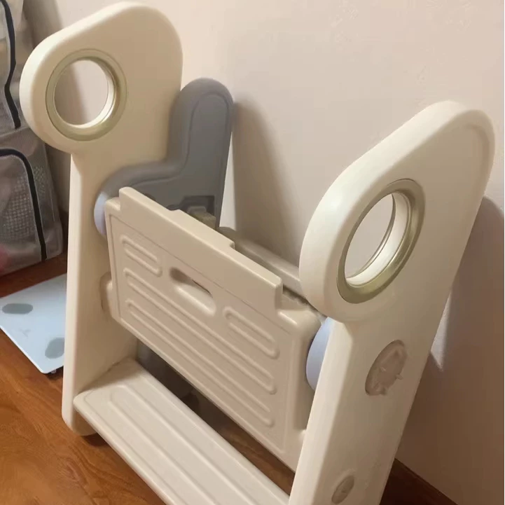 Kệ Nhựa Bậc Thang Đứng Bếp/lavabo rửa tay, ghế kê chân toilet cho trẻ xếp gọn Babypods - Hình ảnh 6