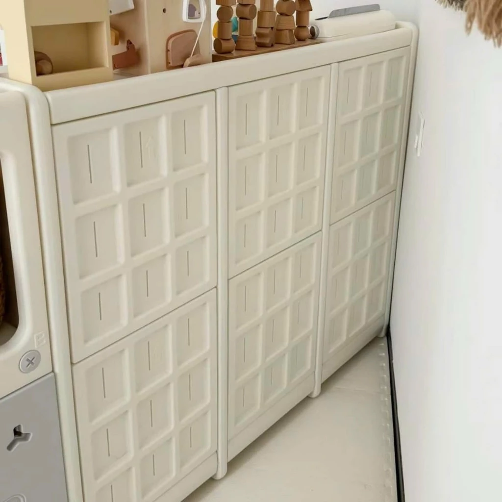 Tủ nhựa để đồ, quần áo, đồ chơi cho bé, tủ mẹ bỉm Babypods mẫu VAN S3 - Hình ảnh 3