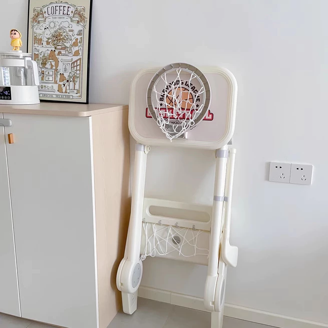 Bộ vận động 3 môn kết hợp: Bóng đá - Bóng rổ - Golf cho bé Babypods (xếp gọn, tùy chỉnh độ cao) - Hình ảnh 2