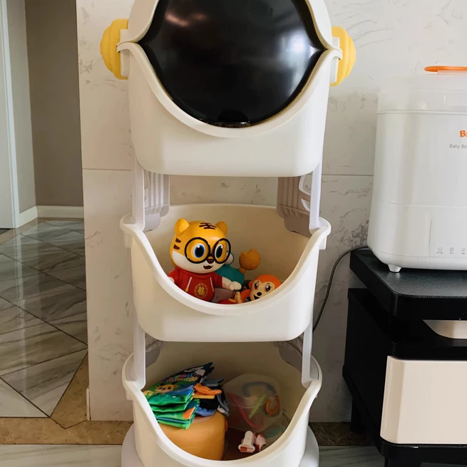 Kệ di động để đồ chơi, tả bỉm, sách, snack,... Babypods mẫu Spaceman - Hình ảnh 3