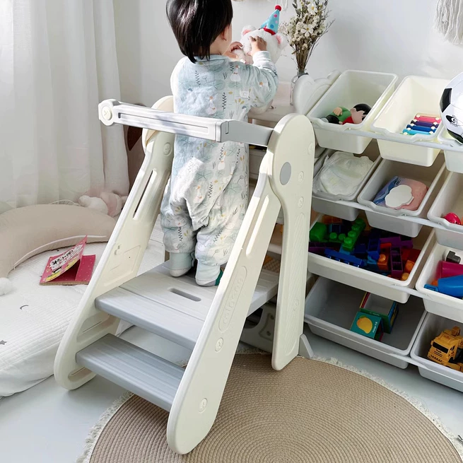 Ghế đứng bếp, bồn rửa tay đa năng xếp gọn cho trẻ Babypods - Hình ảnh 7