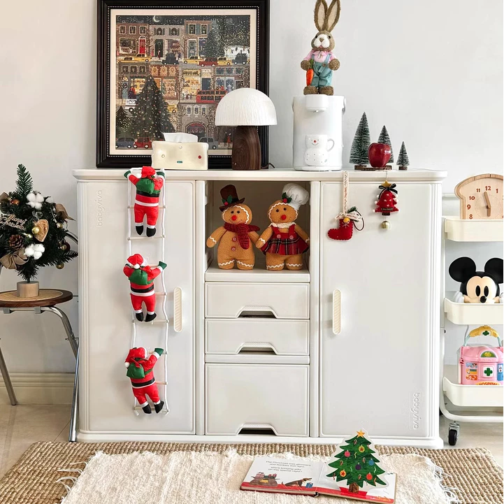 Tủ quần áo, đựng đồ trẻ sơ sinh, đồ chơi, có thanh treo đồ Babyviva mẫu Luxury - Hình ảnh 4