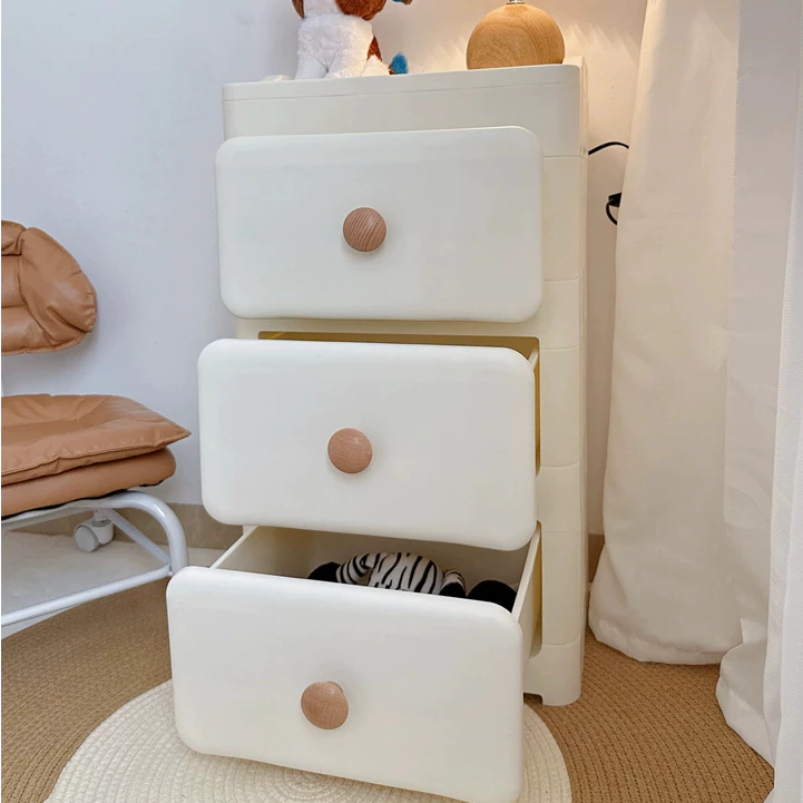 Tủ đựng quần áo, đồ chơi, tủ đầu giường đa năng cho bé Babypods, nhựa nguyên sinh cao cấp mẫu Buckle - Hình ảnh 9