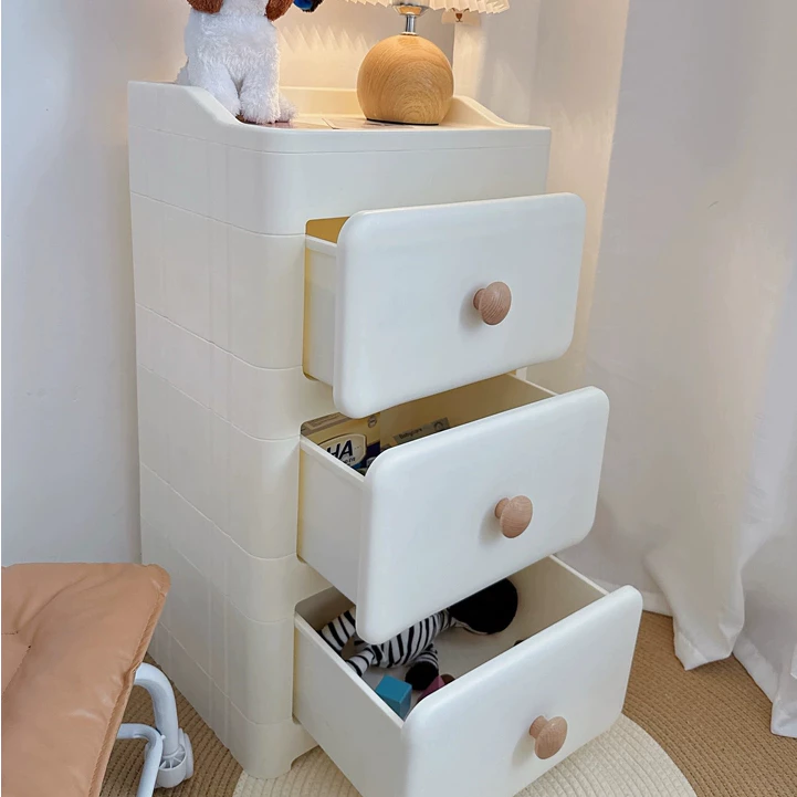 Tủ đựng quần áo, đồ chơi, tủ đầu giường đa năng cho bé Babypods, nhựa nguyên sinh cao cấp mẫu Buckle - Hình ảnh 8