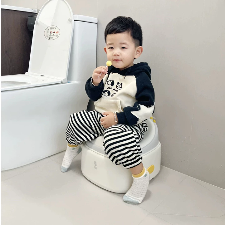 Bệ ngồi toilet di động 3in1, đệm TPE mềm mại, bảo vệ cột sống bé Babypods (tặng cọ rửa + 100 túi) - Hình ảnh 8