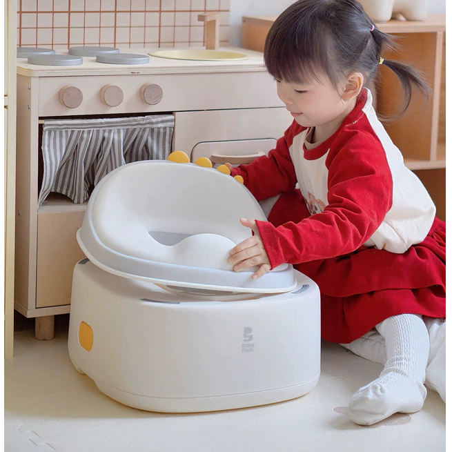 Bệ ngồi toilet di động 3in1, đệm TPE mềm mại, bảo vệ cột sống bé Babypods (tặng cọ rửa + 100 túi) - Hình ảnh 4
