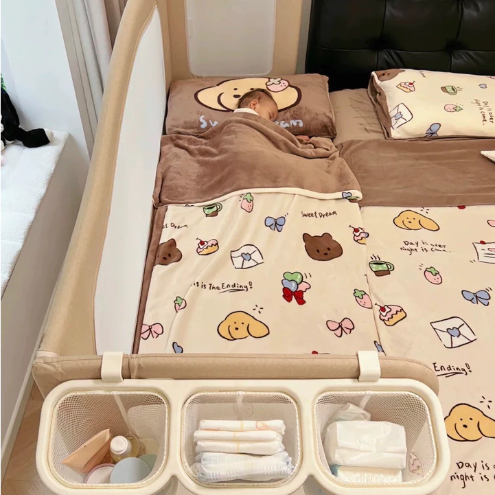 Giường cũi, giường trẻ em, sofa ghép cạnh giường ba mẹ Babypods (tùy chỉnh độ cao 11 mức, xếp gọn) - Hình ảnh 7