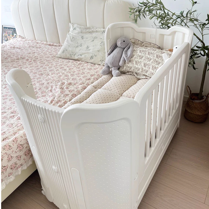 Giường cũi, nôi di động đa năng cho bé Babypods, nhựa nguyên sinh cao cấp, ghép cạnh giường ba mẹ - Hình ảnh 5