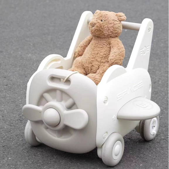 (tùy chỉnh chỉnh tốc độ xe) Xe đẩy tập đi kết hợp thùng để đồ chơi cho bé Babypods - Hình ảnh 8