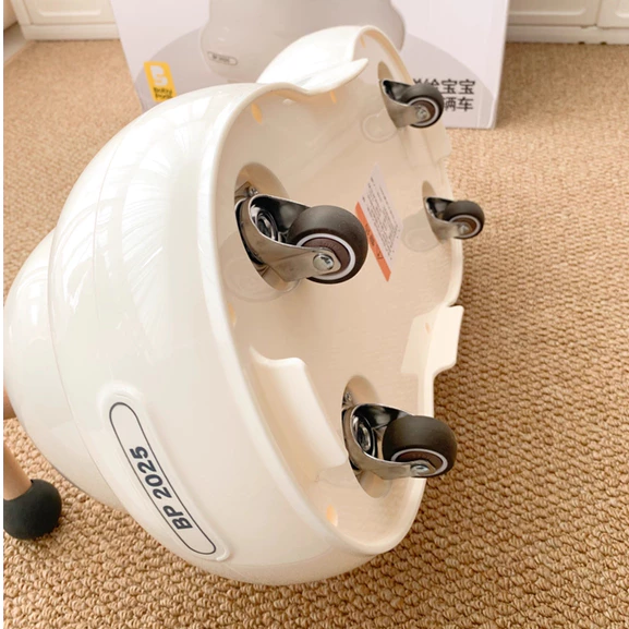 Xe chòi chân, xe đồ chơi cho bé hiệu Babypods hình hạt đậu, cốp xe lớn, bánh xe điều hướng được - Hình ảnh 8