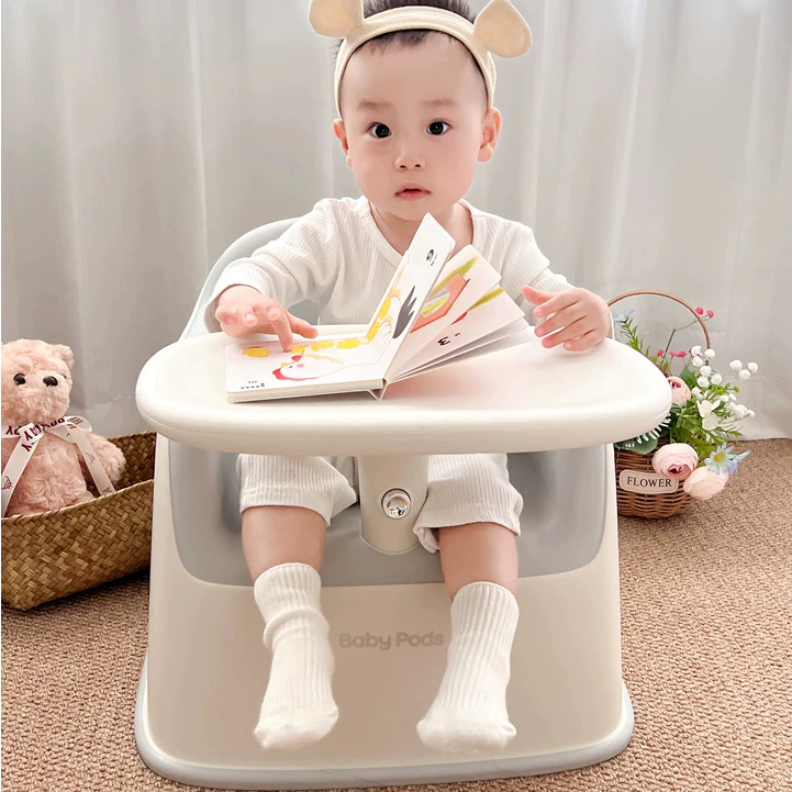 Ghế ăn dặm, ghế tập ngồi, ghế sofa, ghế ngồi đọc sách cho bé đa năng cao cấp hiệu Babypods - Hình ảnh 4