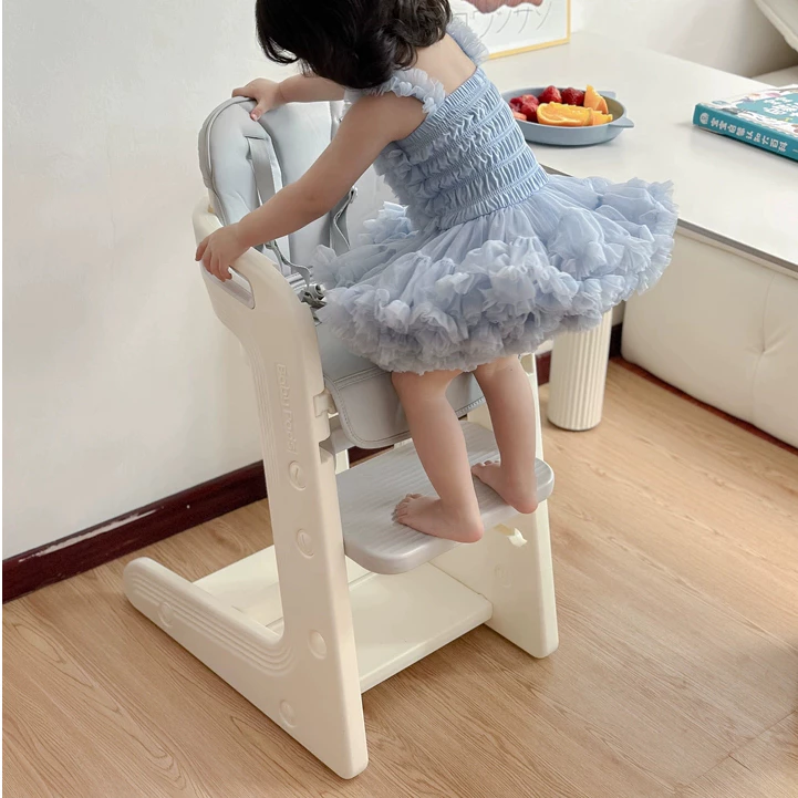 Ghế ngồi ăn dặm đa năng cho bé Babypods, tùy chỉnh độ cao, tặng kèm đệm tựa lưng, dây đai an toàn - Hình ảnh 9