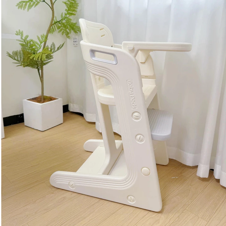 Ghế ngồi ăn dặm đa năng cho bé Babypods, tùy chỉnh độ cao, tặng kèm đệm tựa lưng, dây đai an toàn - Hình ảnh 2