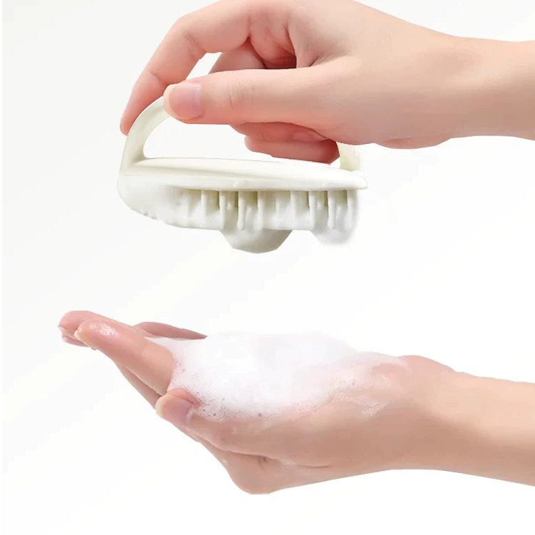 Bông gội đầu, bông tắm cho bé, massage bằng silicone cao cấp hiệu Babypods - Hình ảnh 3