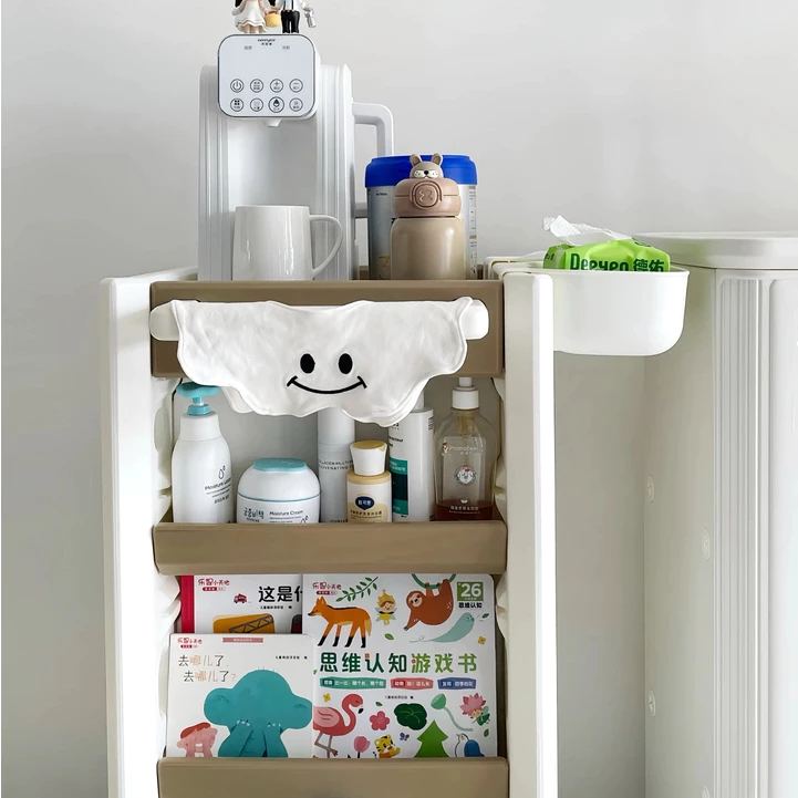 Tủ đầu giường di động 2 mặt đa năng đa năng hiệu Babyviva mẫu Glance - Hình ảnh 9