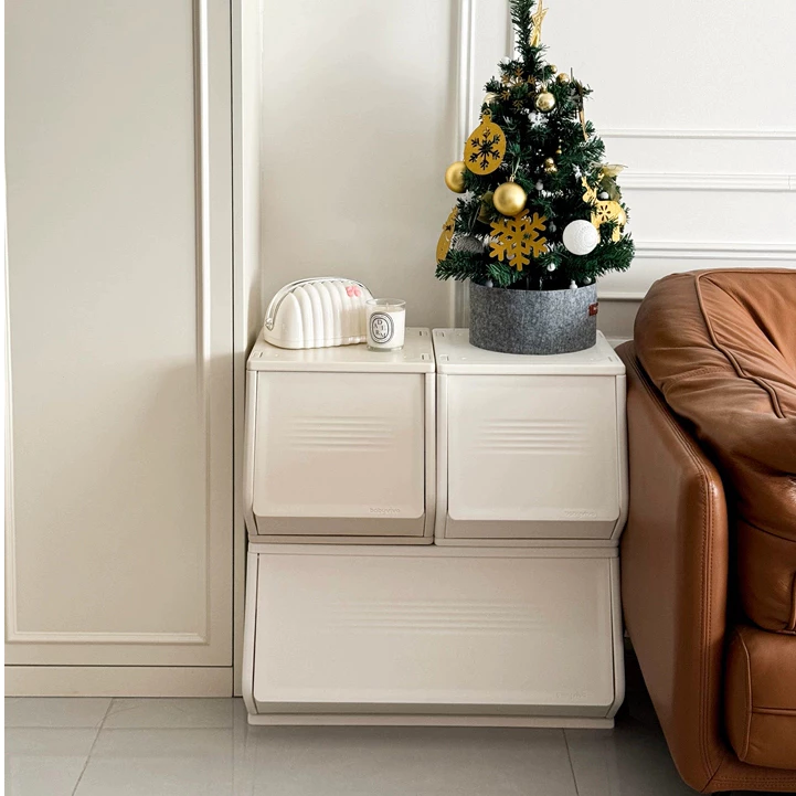 Kệ nhựa, hộp tủ nhựa DIY đa năng đựng đồ và trang trí phòng hiệu Babyviva, lắp ráp linh hoạt - Hình ảnh 4