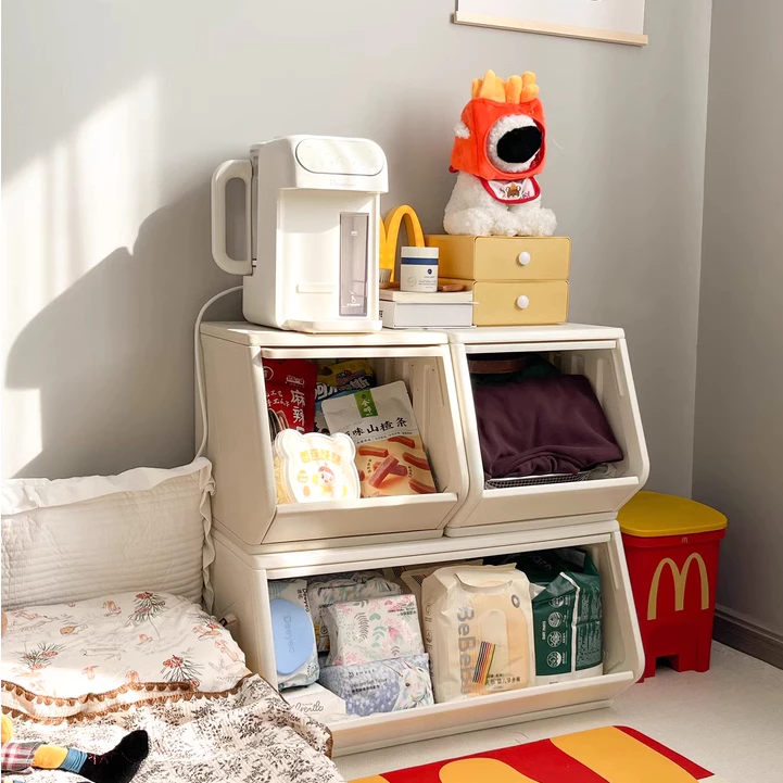 Kệ nhựa, hộp tủ nhựa DIY đa năng đựng đồ và trang trí phòng hiệu Babyviva, lắp ráp linh hoạt - Hình ảnh 9