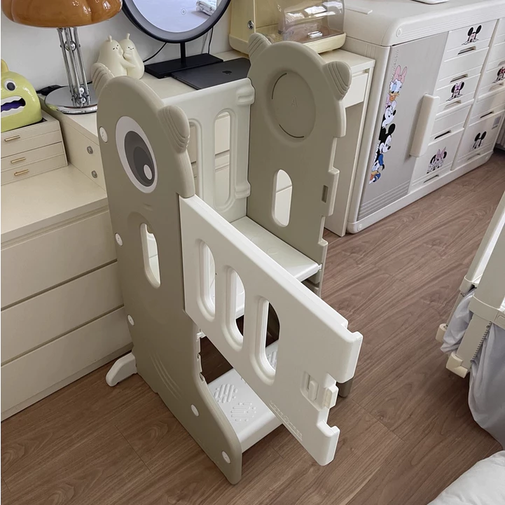 Ghế cao đứng bếp, bồn rửa tay đa năng, ghế thực hành Montessori cho bé Hobbytree mẫu Dino - Hình ảnh 5