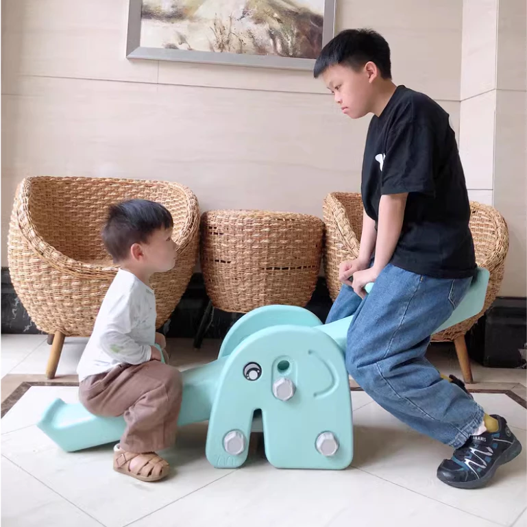 Bập bênh nhựa cho bé, nhựa nguyên sinh cao cấp, màu sắc pastel dễ phối không gian phòng Babypods - Hình ảnh 2