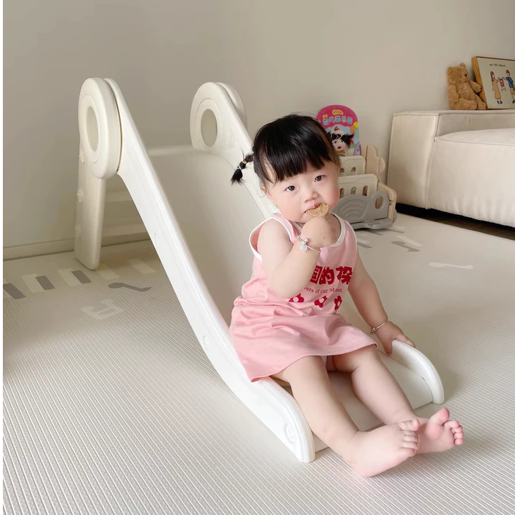 Cầu trượt đa năng xếp gọn cho bé, nhựa nguyên sinh cao cấp hiệu Babyviva, máng trượt dài 91cm - Hình ảnh 2