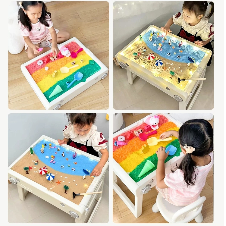 Bộ bàn vẽ kết hợp bàn lego đa chức năng xếp gọn Babypods, hít được nam châm, tặng bút màu, xóa bảng - Hình ảnh 4